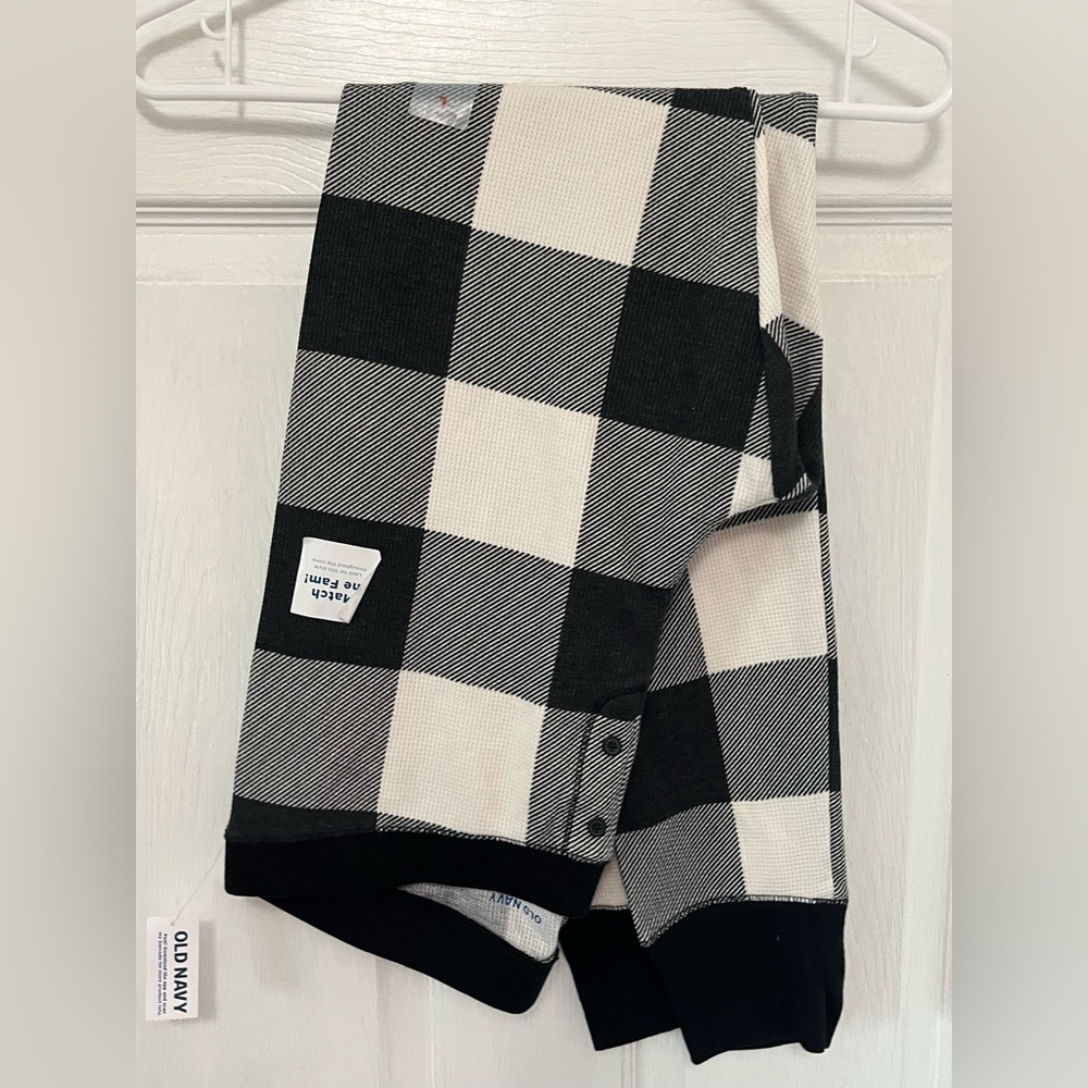 Old Navy Monochrome Plaid Shirt